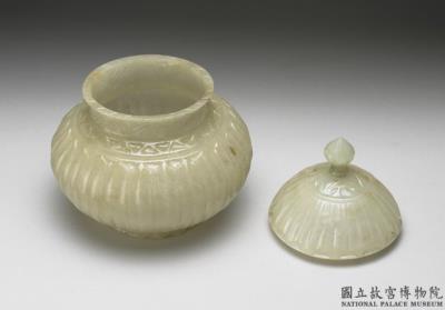 图片[2]-Jade fluted urn with lid, Ottoman Empire-China Archive